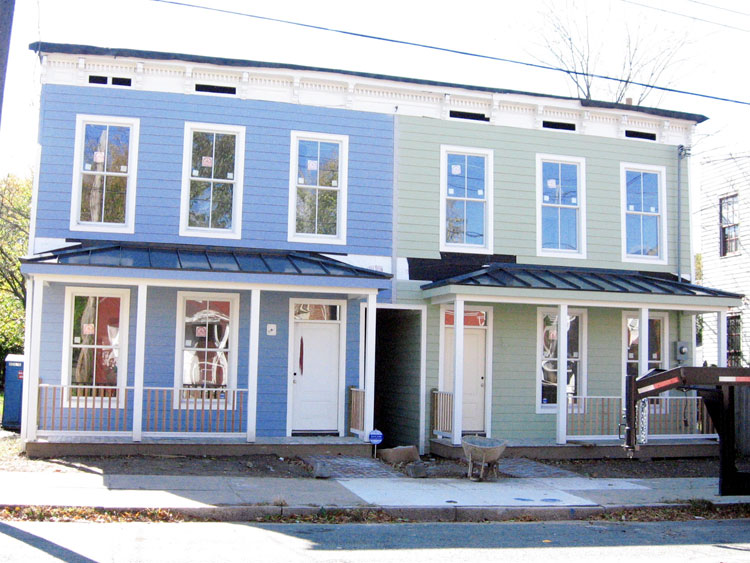 house after restoration