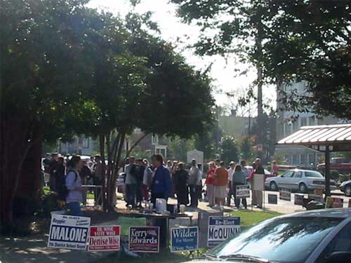 voting at EDI